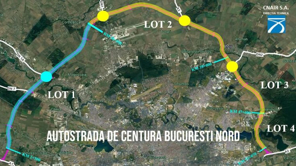 Autostrada Bucureștiului: Telenovela de pe lotul 1 al A0 Nord continuă. A fost admisă contestația grecilor de la Intrakat