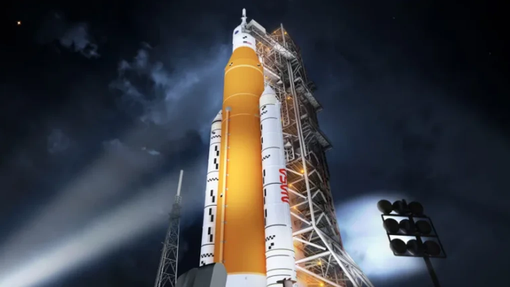 Noua mega-rachetă a NASA a decolat pentru prima dată spre Lună
