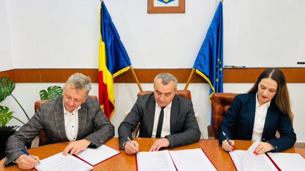 CFR Infrastructură Craiova a semnat cu Strabag contractul pentru repararea viaductului Cârcea