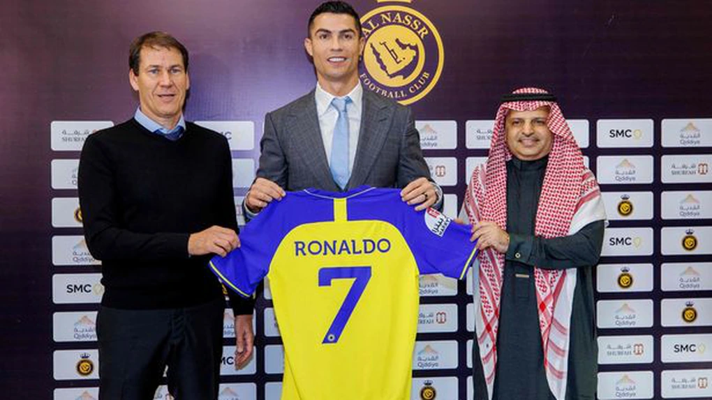 Cristiano Ronaldo va primi peste 400 de milioane de euro în Arabia Saudită - sursă AFP