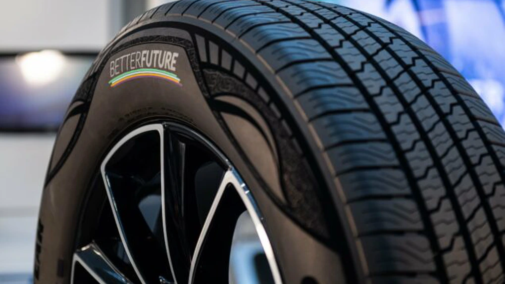 Goodyear a prezentat un model demostrativ de anvelopă realizat 90% din materiale sustenabile