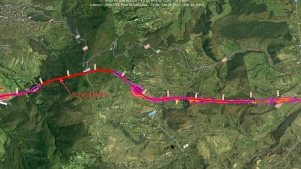 CNAIR a stabilit care este data limită pentru depunerea ofertelor de construire a două tronsoane din Autostrada Transilvania, cu lungimea totală de 41 km