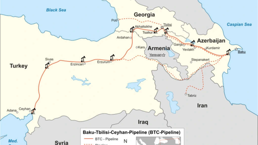 Terminalul petrolier de la Ceyhan din Turcia, capătul unei importate conducte de petrol, și-a întrerupt operațiunile din cauza cutremurelor