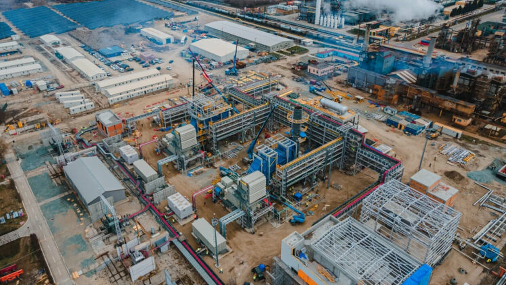 Noua centrală electrică de la Midia, a Rompetrol, este realizată în proporție de 80%