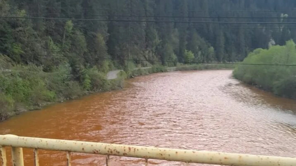 Apele Române au amendat compania Conversmin cu 90.000 de lei pentru poluarea de pe Râul Bistrița, din apropierea orașului Broșteni