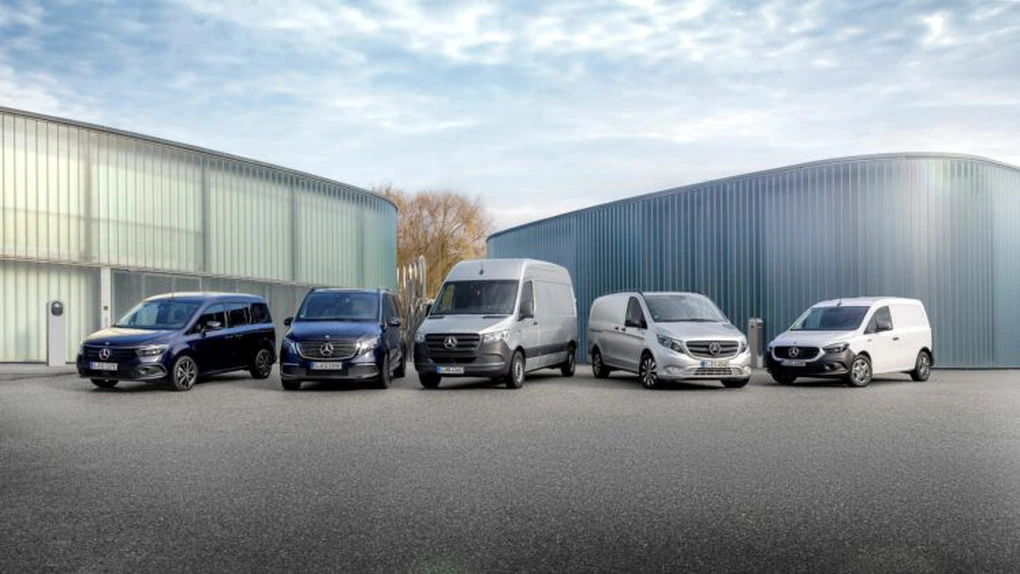 Mercedes-Benz Vans anunță că a vândut aproximativ 120.000 de unități în al doilea trimestru din 2023