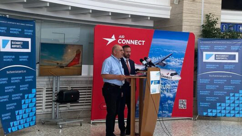 Valentin Iordache (CNAB): Ne așteptăm ca în mai puțin de un an să avem un milion de pasageri anual pe Aeroportul Băneasa. Deja am sărit de 10.000 pe lună (Video)