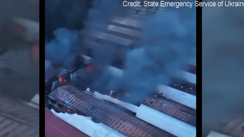 Rusia a atacat din nou cu rachete, de data aceasta în plină zi, orașul Odesa