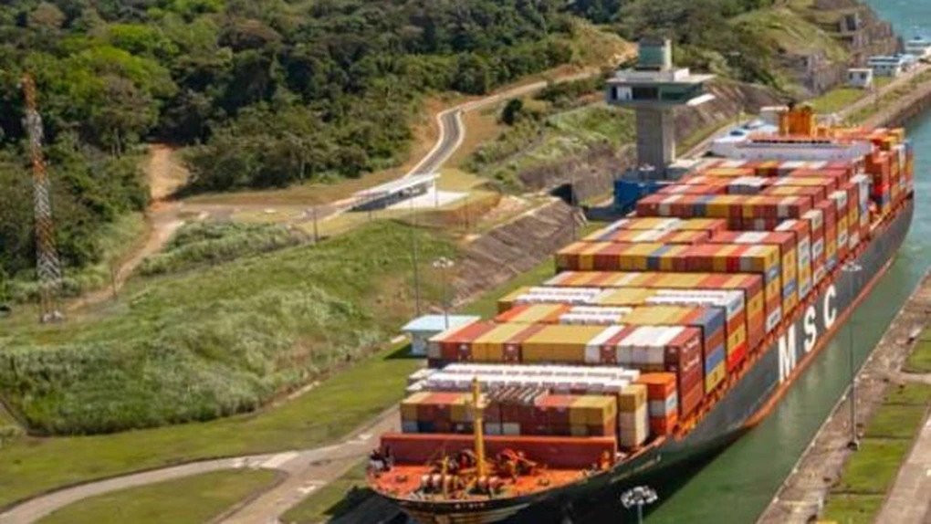 Traficul prin canalul Panama este afectat de schimbările climatice