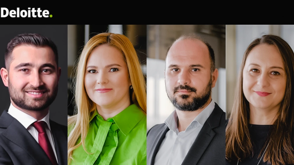 Deloitte România a promovat patru angajați în funcțiile de directori ale departamentului Audit și Servicii conexe