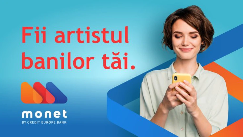 Credit Europe Bank lansează noua aplicație de mobile banking – monet – o soluție însoțită de facilități pentru clienți