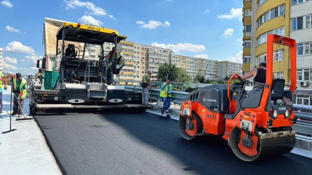 Pasajul Doamna Ghica: Au început lucrările de asfaltare - viceprimar FOTO