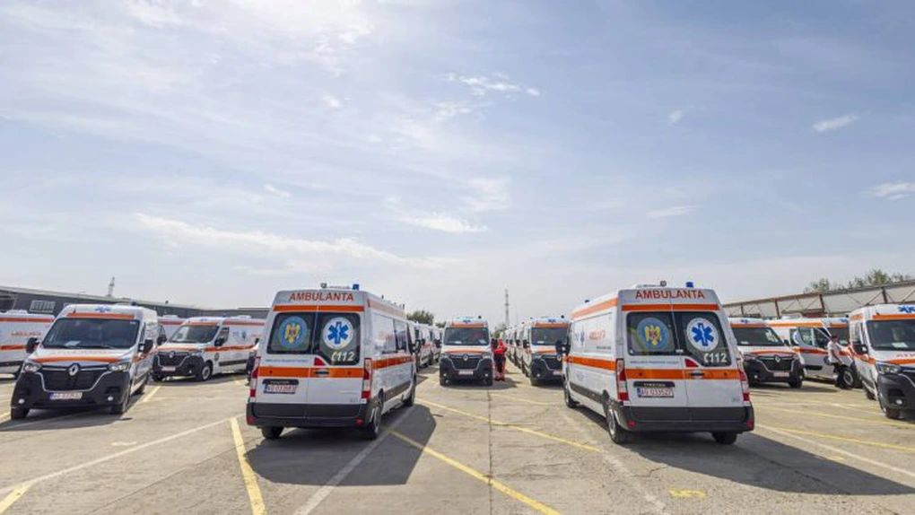 IGSU, dotat cu 122 de noi ambulanțe Renault. Marca franceză, preferată și pentru transportul elevilor