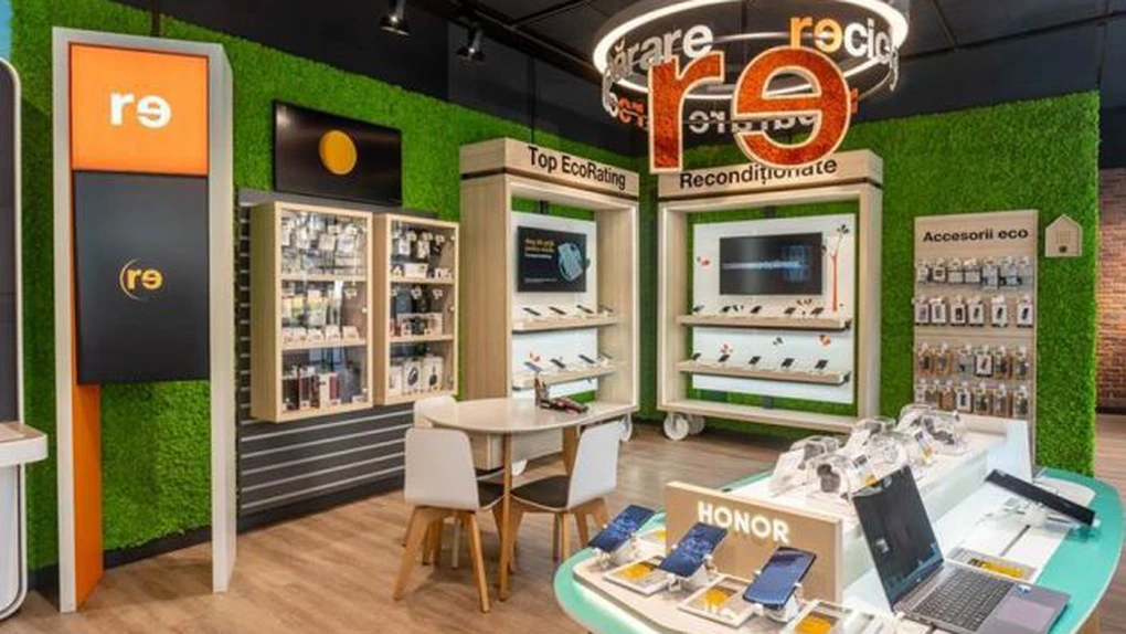 Orange redeschide magazinul din Piaţa Victoriei sub un nou concept, de economie circulară. Alte 7 magazine vor fi transformate în 2024