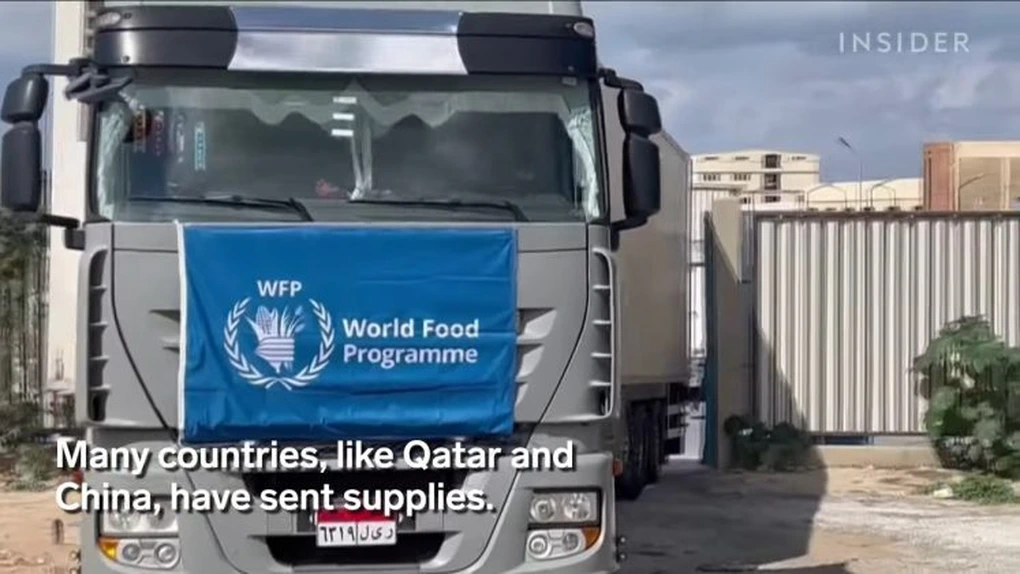 Update 3: ONU confirmă intrarea în Gaza a 20 de camioane cu alimente și medicamente. Primele camioane cu ajutoare umanitare au început să intre din Egipt în Fâșia Gaza