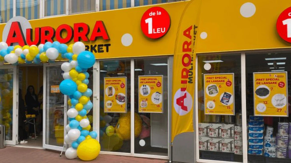 Lanțul ucrainean Aurora Multimarket, care vinde produse de la 1 leu, a deschis primul magazin în România