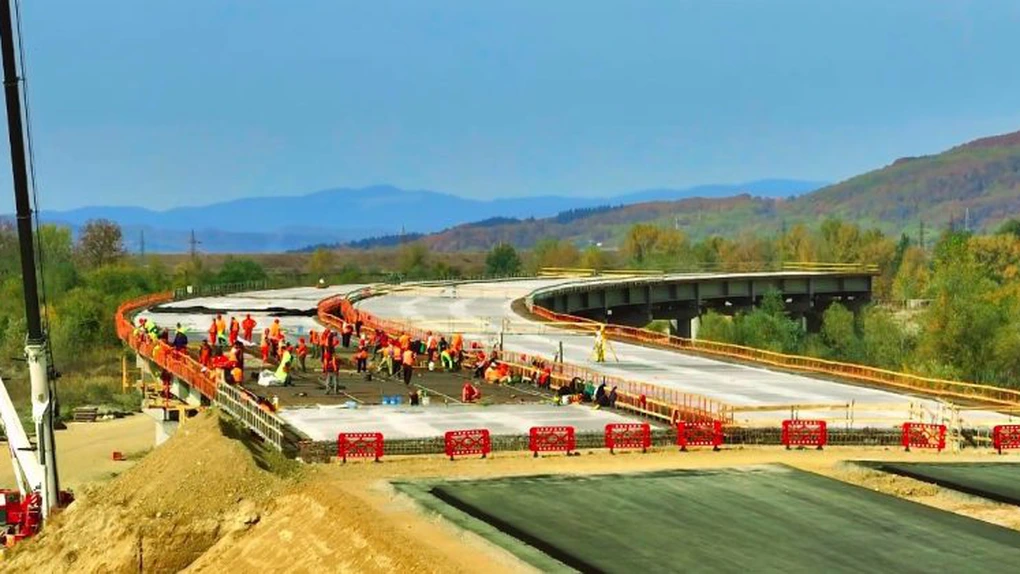 Autostrada Sibiu - Pitești: Imagini noi cu secțiunea 5 Pitești - Curtea de Argeș, ce ar putea fi inaugurată parțial încă din 2024