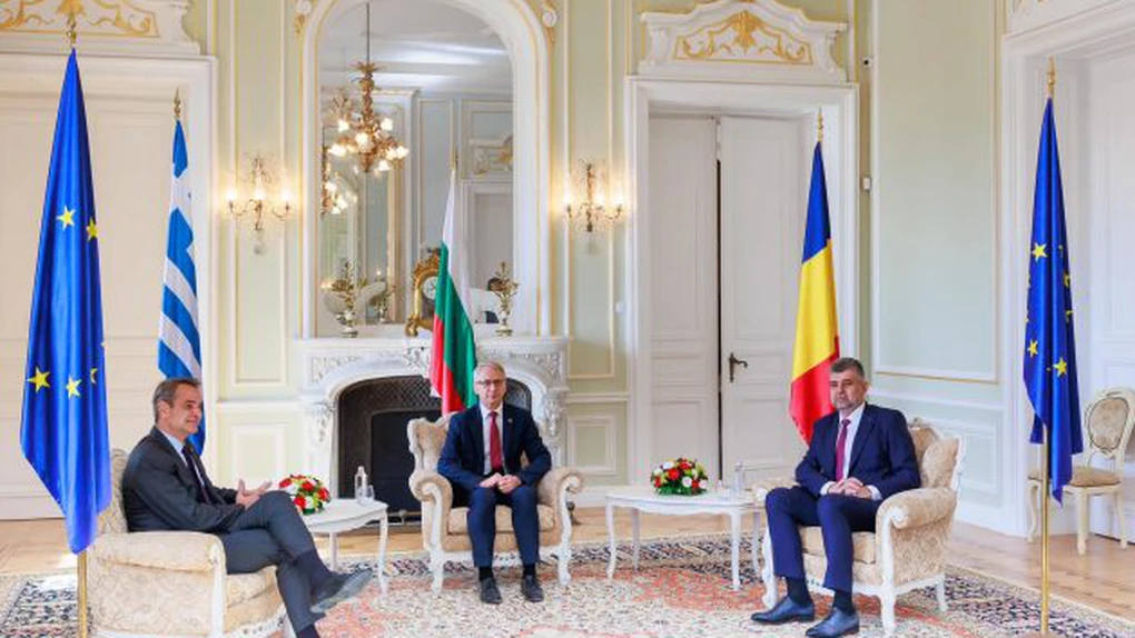 Acord la Trilaterala România-Bulgaria-Grecia pentru un plan de acţiune comun în domenii precum transporturi, energia şi comerţul - Ciolacu