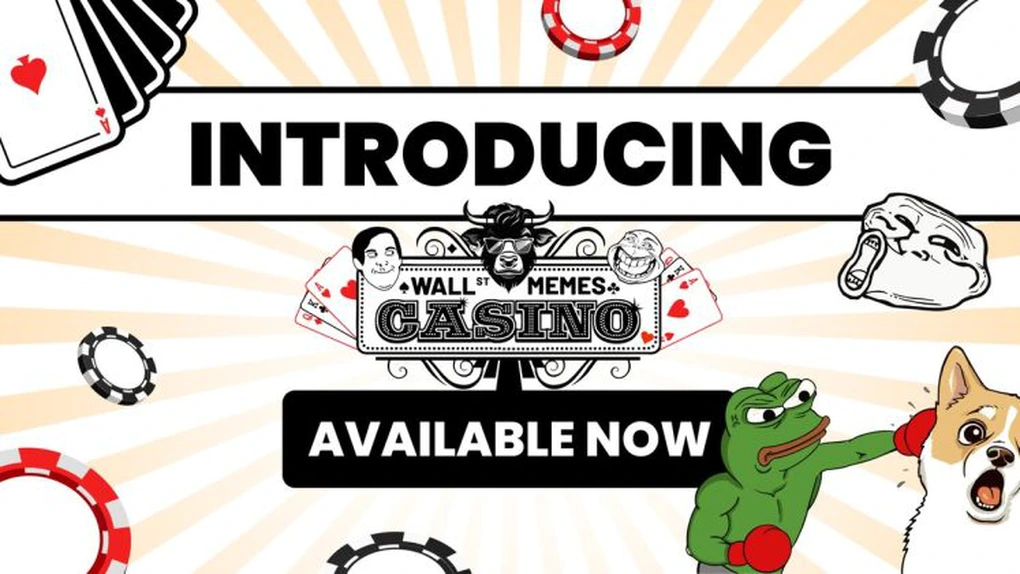 Un nou proiect crypto GambleFi? - Wall Street Memes Casino, proiectul care introduce în scenă o nouă experiență