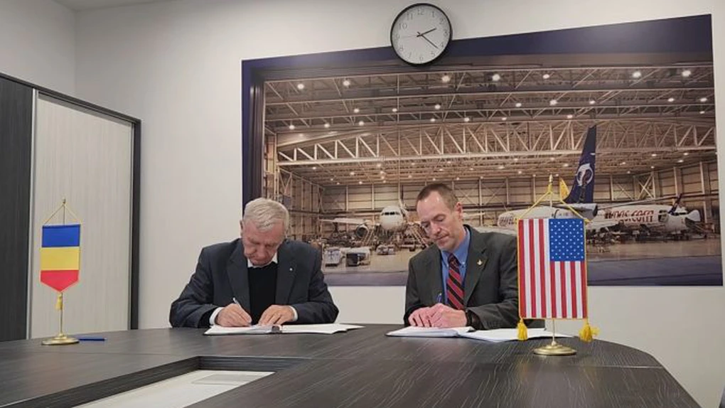 Aerostar S.A. Bacău a semnat cu firma americană Derco, subsidiară a colosului Lockheed Martin, un acord pentru întreținerea flotei de avioane F-16 a Forțelor Aeriene Române