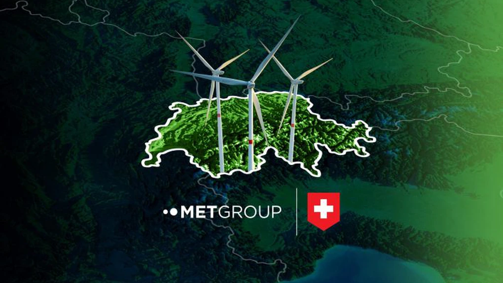 MET Green preia 25% din SwissWinds Holding, cele două companii urmând să dezvolte îmreună parcuri eoliene în Elveția