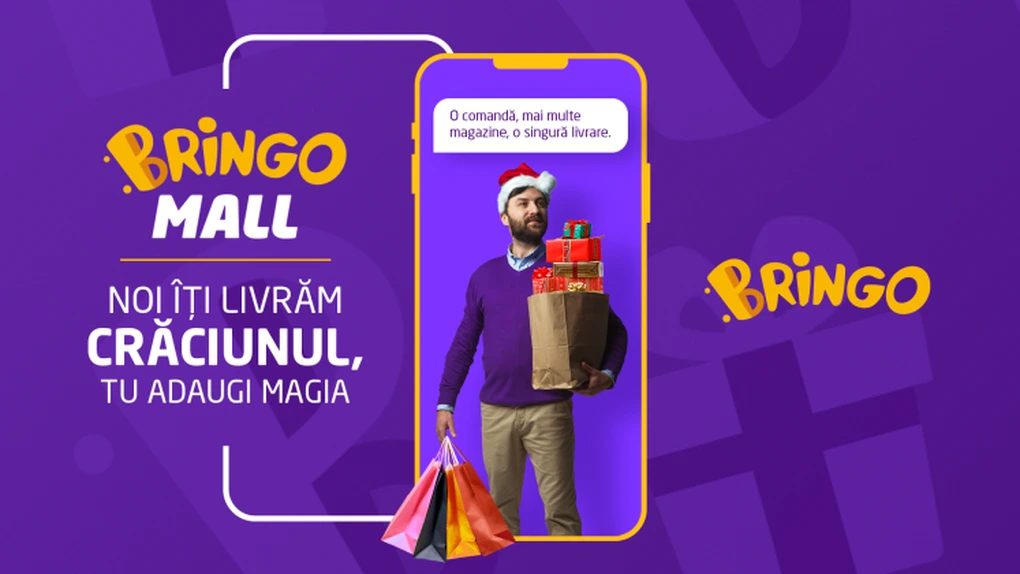 Bringo România lansează Bringo Mall pentru comenzile din magazinele din mallurile unde sunt hipermarketuri Carrefour și Auchan