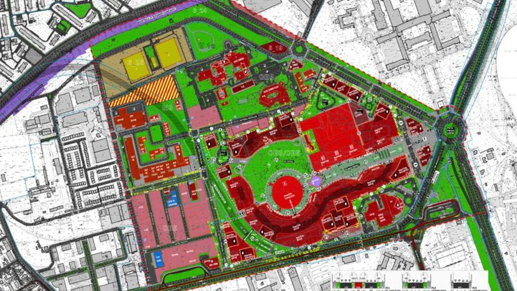 Romexpo reia procedura de obținere a PUZ-ului pentru terenul unde anunța un proiect de aproape 3 miliarde de euro