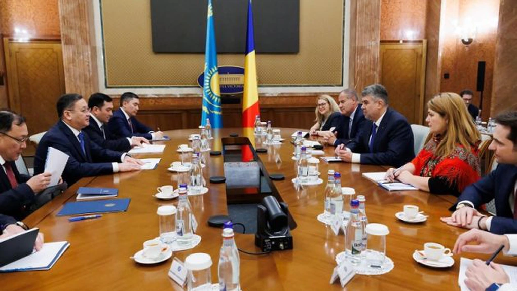 Energia și transporturile, temele mari de discuție ale vizitei istorice a vicepremierului Kazahstanului în România. Ce mesaje s-au dat
