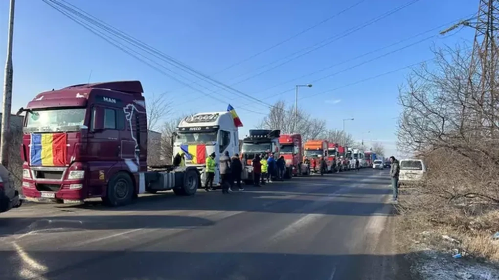Protestele continuă: Circulaţie restricţionată pe prima bandă, pe ambele sensuri, în localitatea Afumaţi din Ilfov