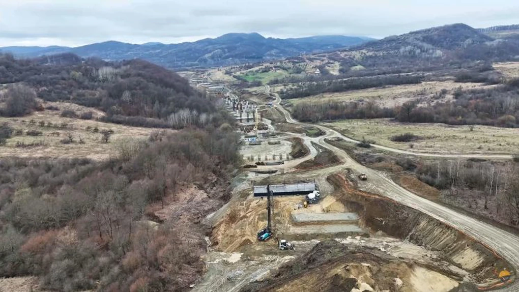 Autostrada Sibiu - Pitești: Vom putea circula pe secțiunea 4 Tigveni - Curtea de Argeș în decembrie 2026 - API VIDEO
