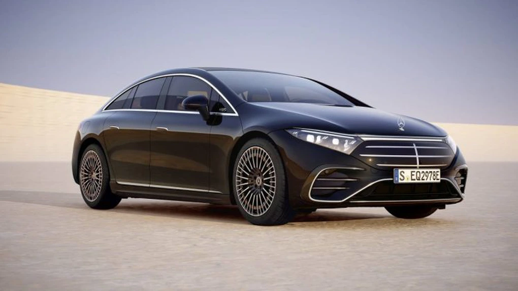 Mercedes-Benz EQS, modificat pentru autonomie mai mare și un plus de imagine