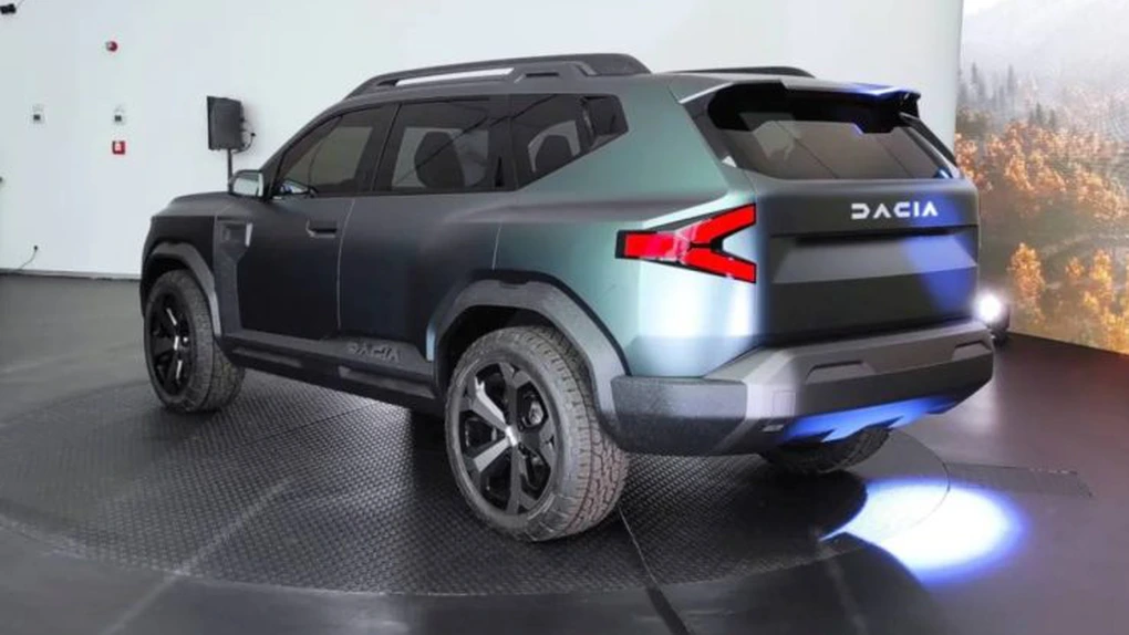 Dacia Bigster va sosi pe piață cu un sistem 4x4 electrificat și o axă spate deosebită