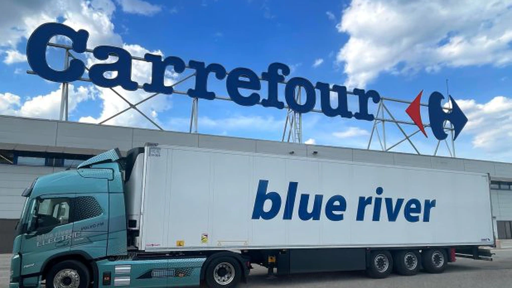 Blue River integrează în flotă al patrulea camion electric