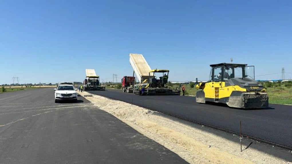 Autostrada Bucureștiului A0: Cum mai evoluează lucrările la lotul 3 Sud VIDEO