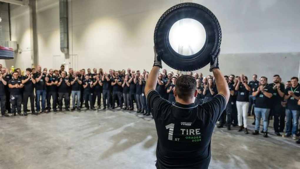 Nokian Tyres a produs prima anvelopă în fabrica de 650 de milioane de euro de la Oradea