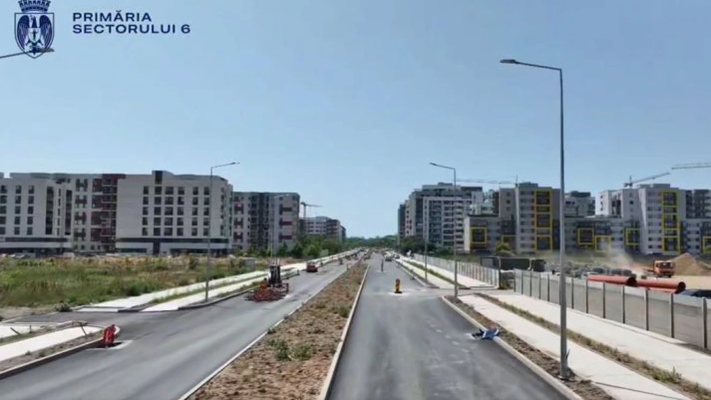 Cum arată acum Drumul Valea Largă, cel mai nou bulevard din București. Va fi gata în “august-septembrie” VIDEO