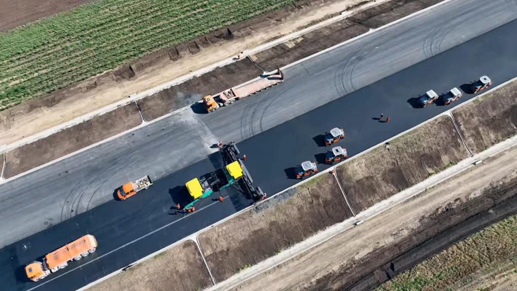 Autostrada Moldova A7 - Tronsonul Buzău-Focşani (82,44 km) va fi dat în circulaţie până la sfârșitul anului, anunţă CNAIR