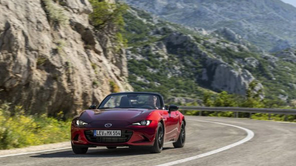 Mazda MX-5 sărbătorește 35 de ani cu o serie de îmbunătățiri