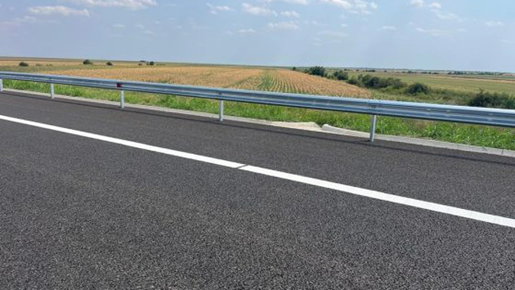 Autostrada A7 Buzău - Focșani: UMB a început trasarea marcajelor rutiere pe lotul 2. Ar putea fi dat în trafic în 2024