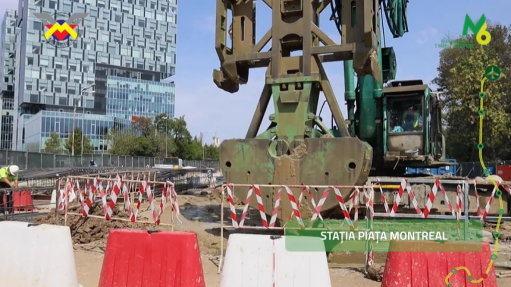 Magistrala 6 de metrou: Imagini cu evoluția lucrărilor în a doua parte a lunii august