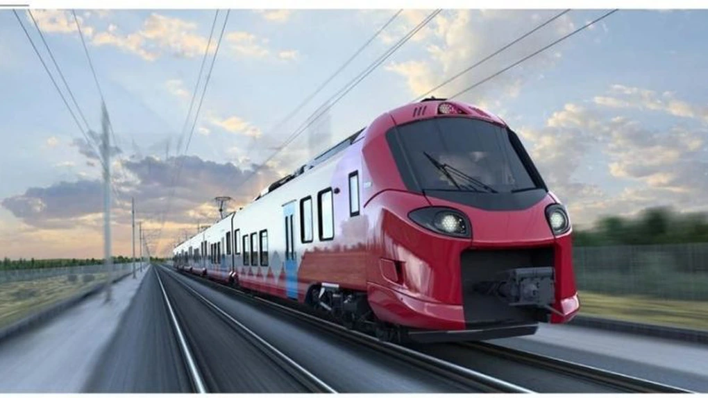 Trenul Alstom, primul cumpărat de România în ultimii 20 de ani, va putea fi vizitat în weekend în Gara de Nord