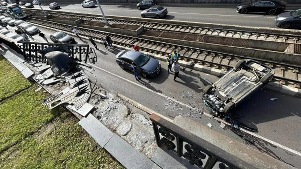 UPDATE - Pasajul Lujerului este blocat după ce un şofer a căzut pe linia de tramvai 41