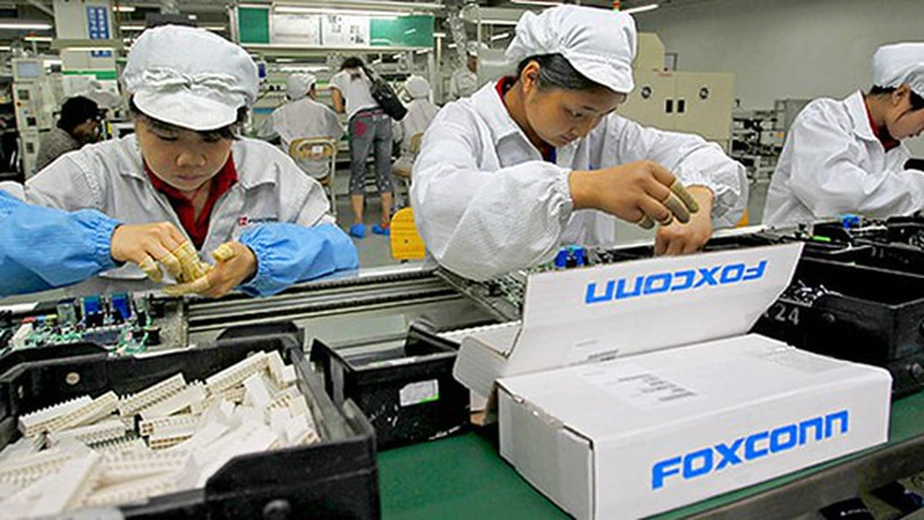 Taiwanezii de la Foxconn, venituri în creștere cu 3,1% în ianuarie, față de ianuarie 2024