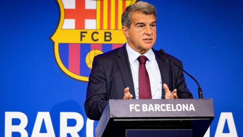 Joan Laporta a inaugurat academia de fotbal FC Barcelona din București