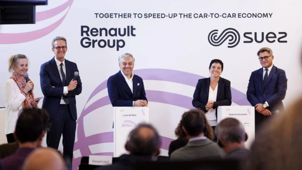 Renault atrage grupul SUEZ în compania sa The Future is Neutral care oferă soluții în domeniul economiei circulare