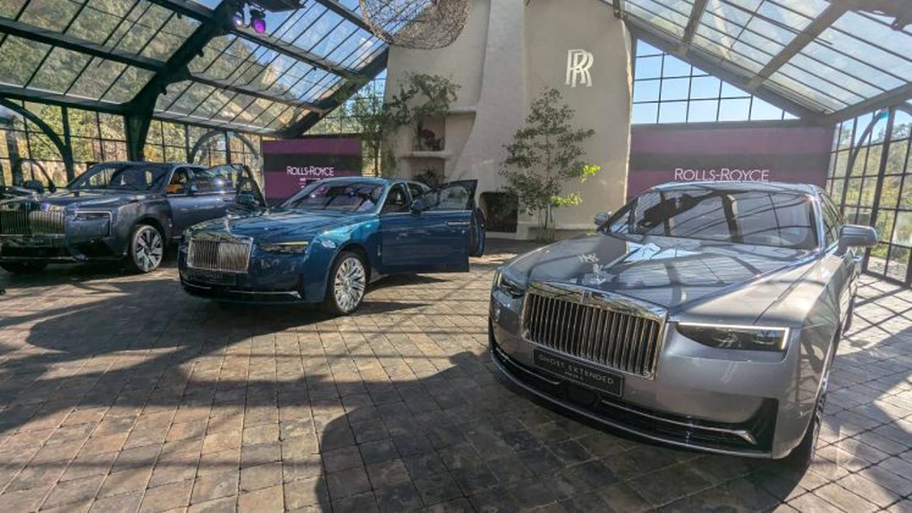 Rolls-Royce a prezentat la București Ghost Series II, Cullinan Series II și Spectre