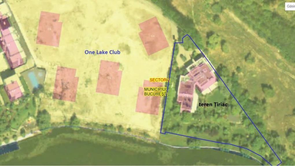 Țiriac pregătește terenul pentru un turn de 14 etaje pe malul lacului Tei, lângă proiectul One Lake Club