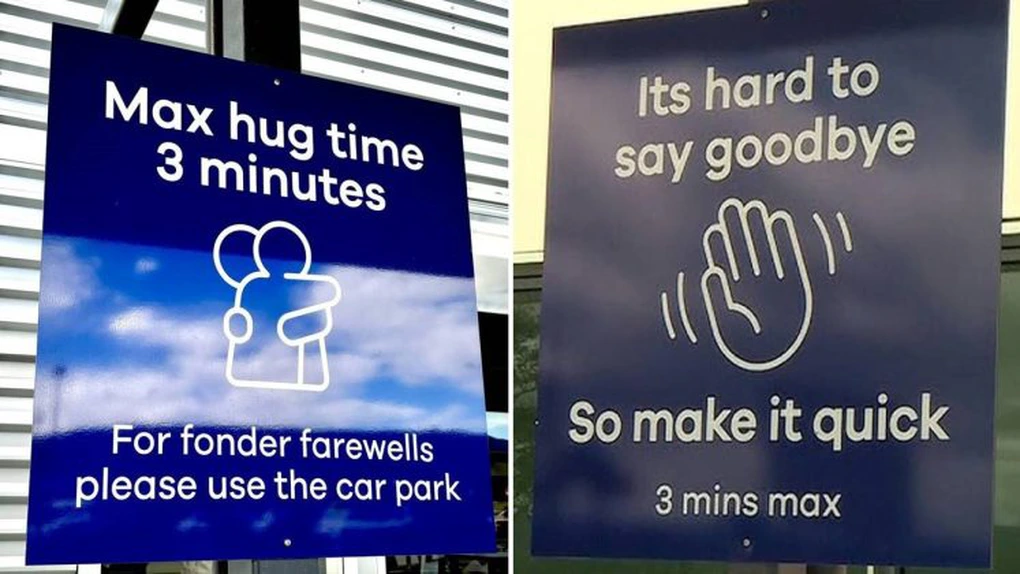 Limită de 3 minute pentru îmbrățișări! Decizia controversată care a făcut celebru un aeroport din Noua Zeelandă