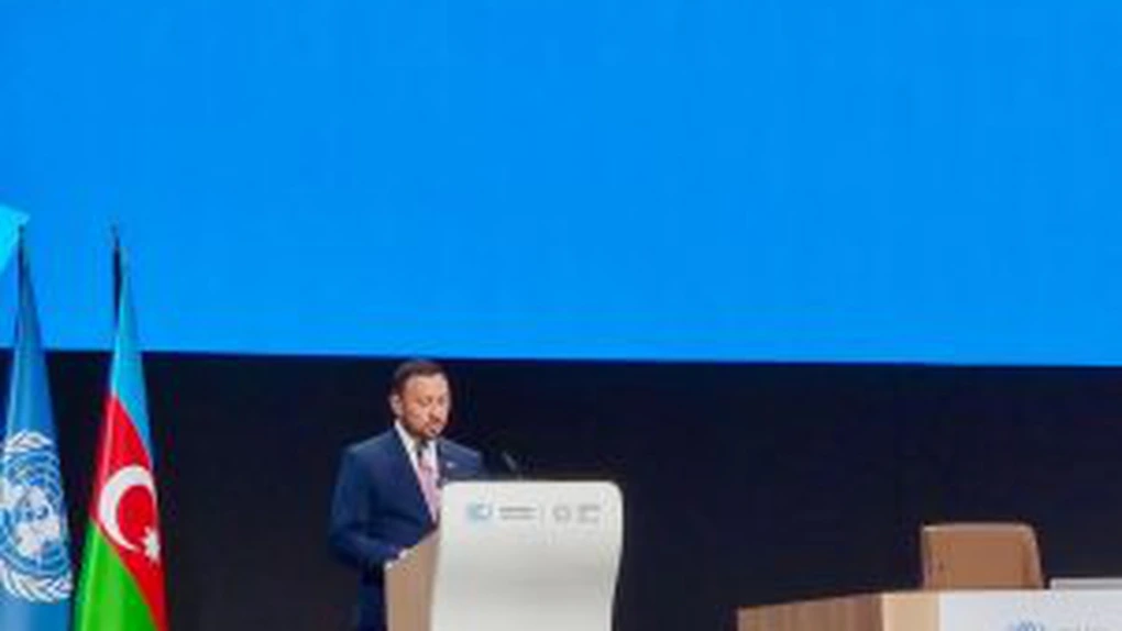 Ministrul mediului Mircea Fechet, la COP29: România acordă prioritate dezvoltării de parteneriate cu sectorul privat în domeniul energiei, transporturilor şi decarbonizării industriei
