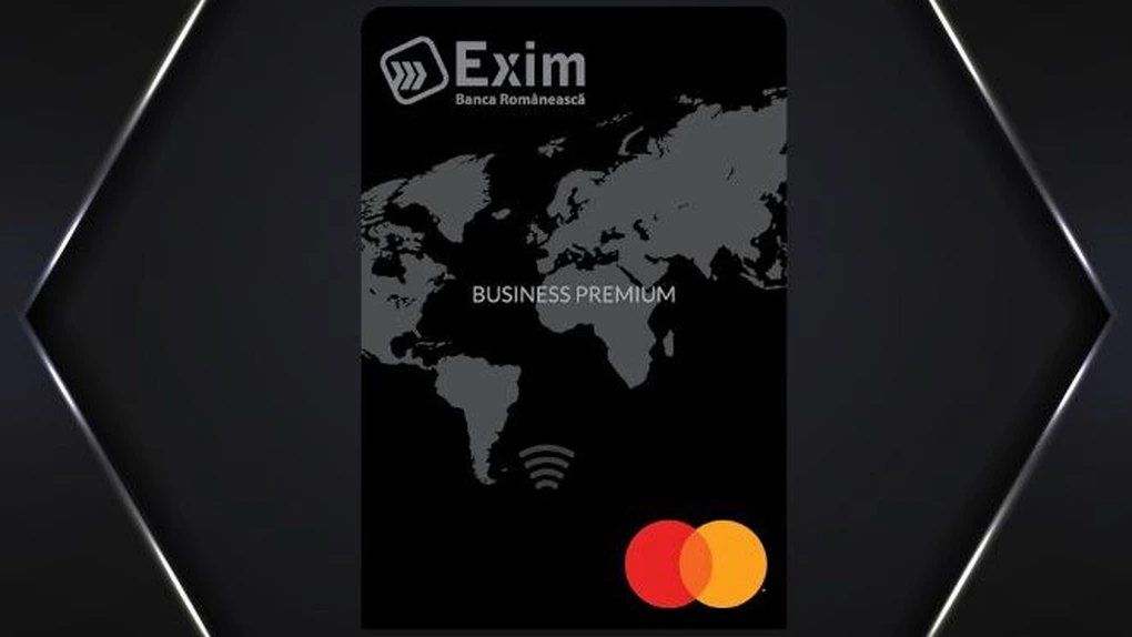 Exim Banca Românească lansează cardul Mastercard Business Premium